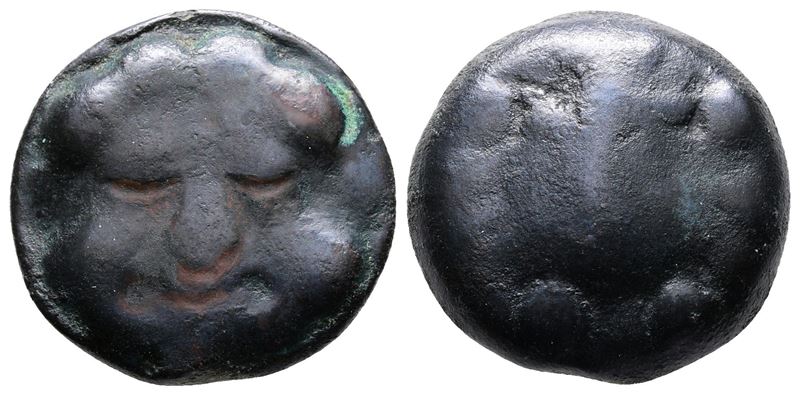 Sicily, Selinos, C. 450-440 Bc. Cast Æ Trias (23mm, 10.34g).