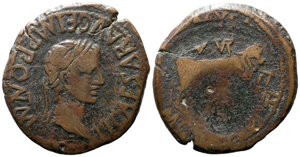 Tiberius (14-37). Spain, Turiaso. Æ