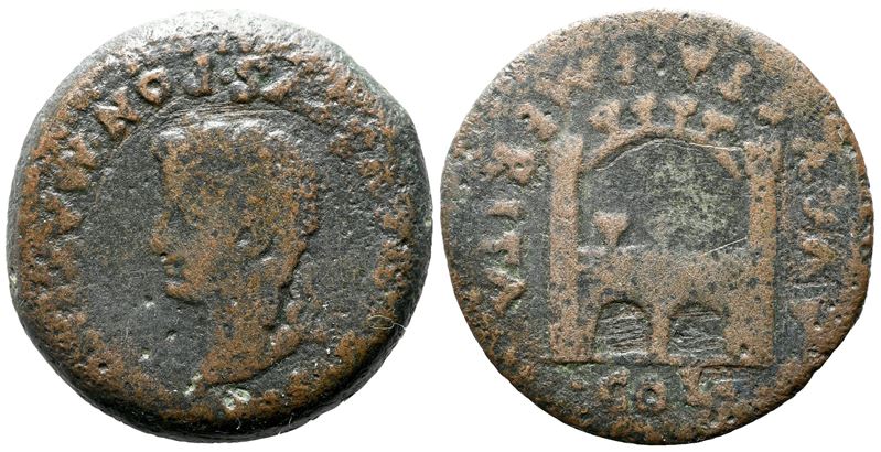 Tiberius (14-37). Spain, Emerita. Æ