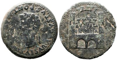 Augustus (27 Bc-ad 14). Spain, Emerita. Æ