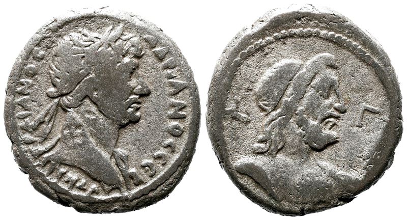 Hadrian (117-138). Egypt, Alexandria. BI Tetradrachm