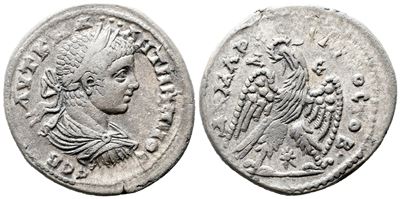 Elagabalus (218-222). Seleucis And Pieria, Antioch. Tetradrachm
