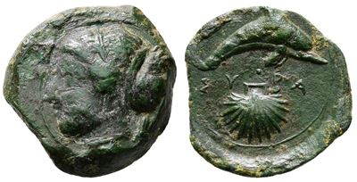 Sicily, Syracuse, C. 415-405 Bc. Æ Hemilitron (17mm, 3.45g).