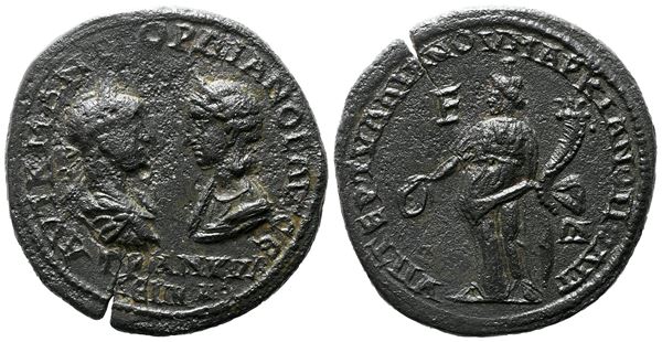 Gordian III and Tranquillina (238-244). Moesia Inferior, Marcianopolis. Æ Pentassarion