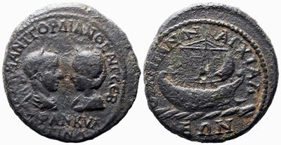 Gordian III And Tranquillina (238-244). Thrace, Anchialus. Æ