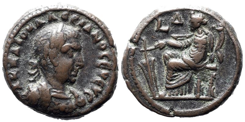 Valerian i (253-260). Egypt, Alexandria. Bi Tetradrachm