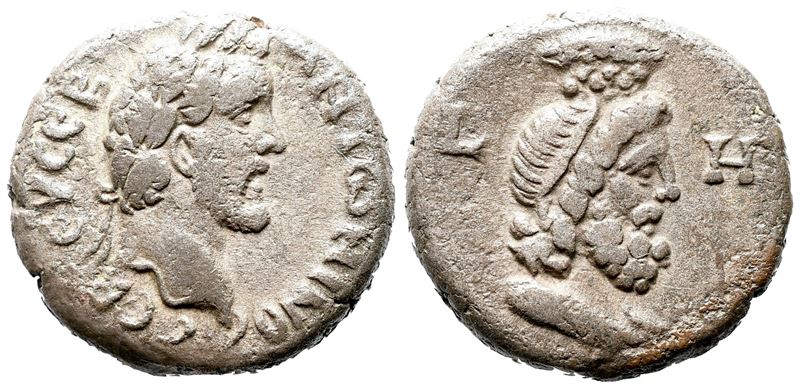 Antoninus Pius (138-161). Egypt, Alexandria. BI Tetradrachm (22mm, 12.86g), year 8 (AD 144/5).
