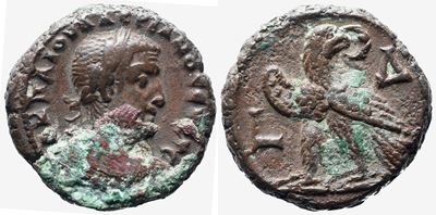 Valerian i (253-260). Egypt, Alexandria. Bi Tetradrachm