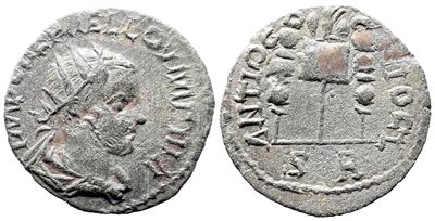 Valerian i (253-260). Pisidia, Antioch. Æ