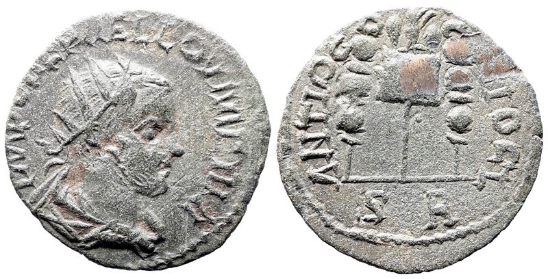 Valerian i (253-260). Pisidia, Antioch. Æ
