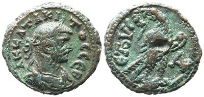 Tacitus (275-276). Egypt, Alexandria. Bi Tetradrachm