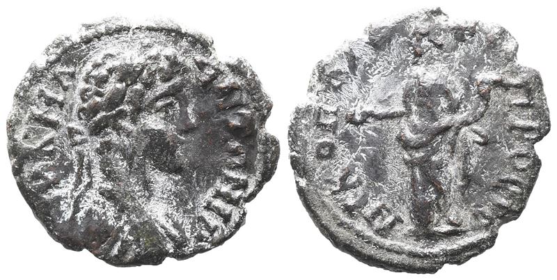 Caracalla (198–217), Nicopolis ad Istrum, Moesia Inferior, Æ con busto laureato e drappeggiato