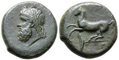 Sicily, Syracuse, C. 339/8-334 Bc. Æ Dilitron (27mm, 18.16g).