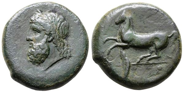 Sicily, Syracuse, c. 339/8-334 BC. Æ Dilitron (27mm, 18.16g).