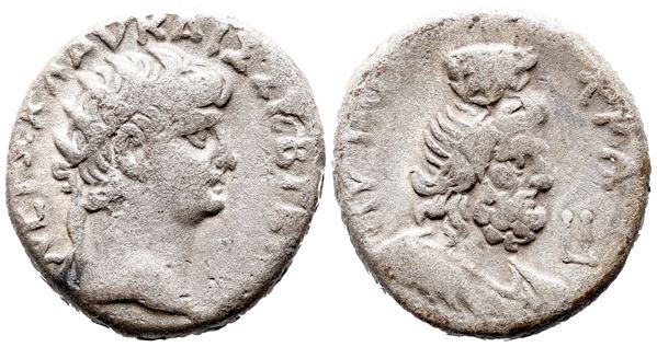 Nero (54-68). Egypt, Alexandria. BI Tetradrachm