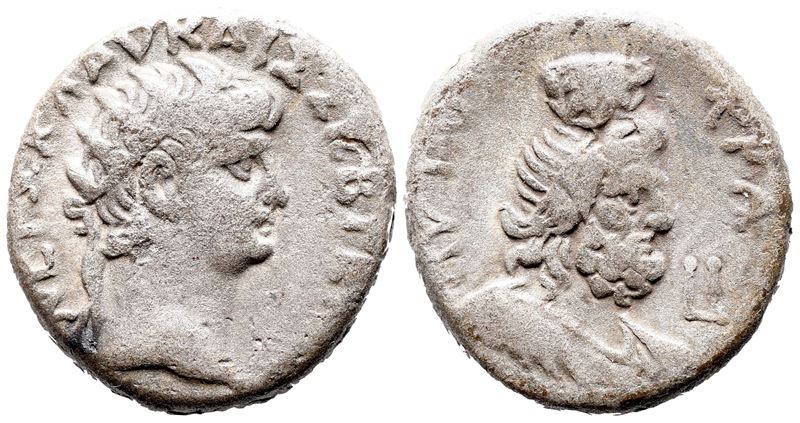 Nero (54-68). Egypt, Alexandria. BI Tetradrachm