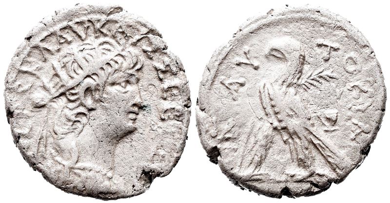 Nero (54-68). Egypt, Alexandria. BI Tetradrachm
