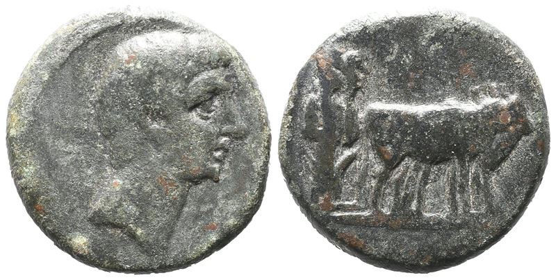 Augustus (27 Bc-ad 14). Macedon, Philippi. Æ