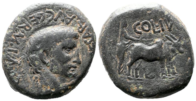 Claudius (41-54). Phoenicia, Berytus. Æ