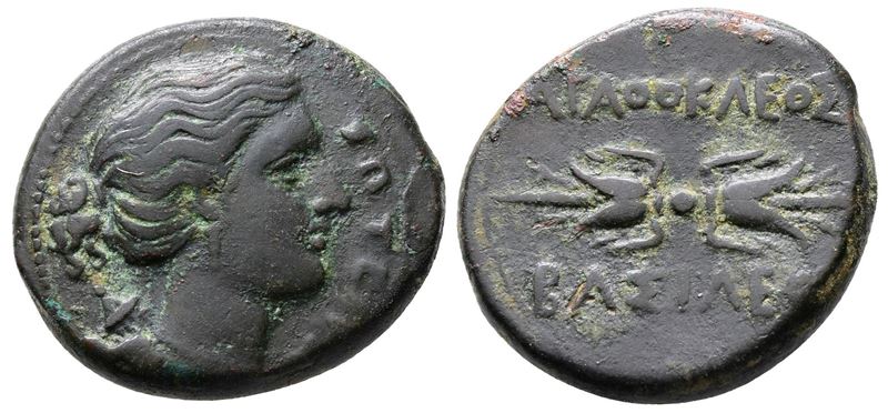 Sicily, Syracuse. Agathokles (317-289 Bc). Æ Litra (23mm, 10.01g).