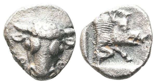 Phokis, Federal Coinage, c. 449-447 BC. AR Obol (9 mm, 0.85 g).