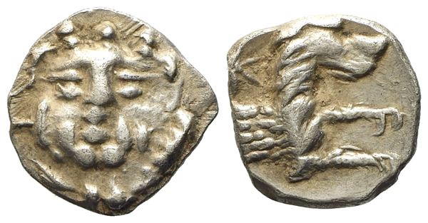 Lycaonia, Laranda (c. 324-3 BC), Obol; AR (0,65 g; 9,5 mm)