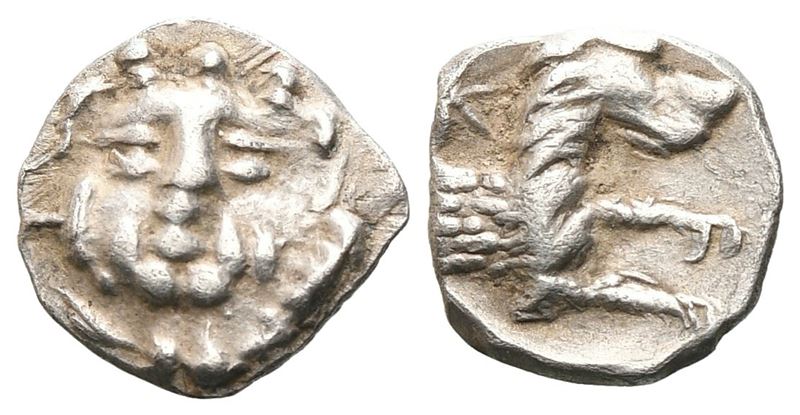 Lycaonia, Laranda (c. 324-3 BC), Obol; AR (0,65 g; 9,5 mm)