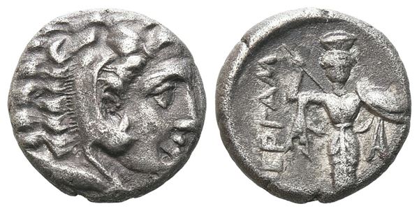Mysia, Pergamon, c. 310-282 BC. AR Diobol (11 mm, 1.29 g).