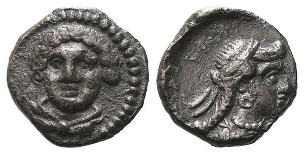 Cilicia, Tarsos, temp. Pharnabazos–Datames, c. 380-361/0 BC. AR Obol (8 mm, 0.61 g).