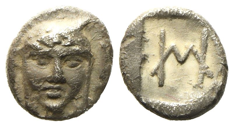 Ionia, Kolophon (c. 450-410 BC), Hemiobol; AR (0,47 g; 7,2 mm)