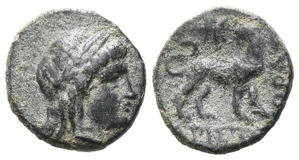 Ionia, Miletos, c. 313-290 BC. Æ (12 mm, 1.10 g).