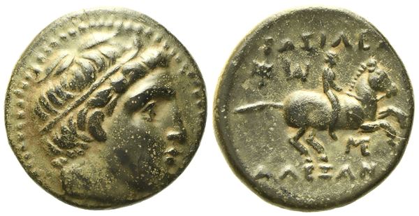 Kings of Macedon, Alexander III 'the Great' (336-323 BC), Æ (4,05 g; 17,5 mm)