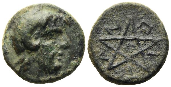 Mysia, Pitane (c. 400-200 BC), Æ (1,25 g; 11,2 mm)