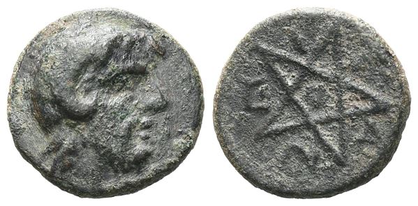 Mysia, Pitane, 4th-3rd centuries BC. Æ (11 mm, 1.25 g).