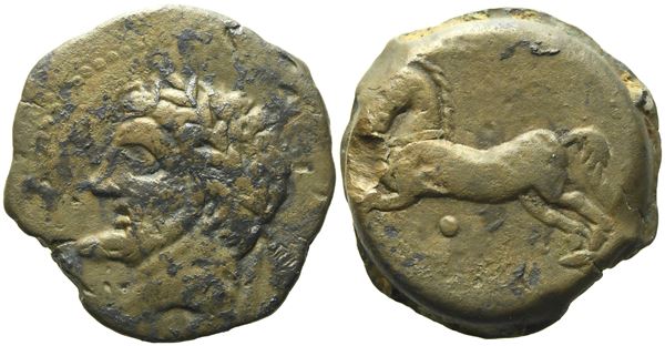 Kings of Numidia, Micipsa (c. 148-118 BC), Æ (17,60 g; 27 mm)