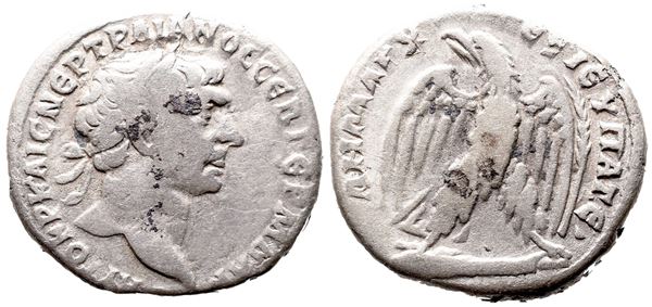 Trajan (98-117). Seleucis and Pieria, Antioch. AR Tetradrachm