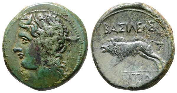 Sicily, Akragas. Phintias (287-279 BC). Æ (22mm, 6.97g).