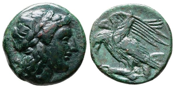 Sicily, Akragas. Phintias (287-279 BC). Æ (20mm, 5.12g).