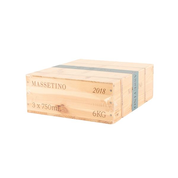 Tenuta Masseto, Massetino  (2018)  - Italy-Tuscany - Auction Summer Luxury Sale: jewellery, fashion, wines and spirits - Bertolami Fine Art - Prague