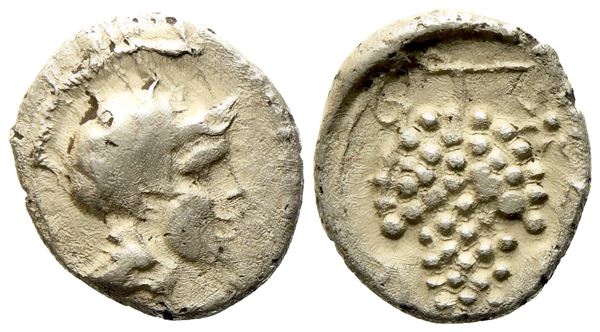 Cilicia, Soloi (c. 410-375 BC), Obol; AR (0,53 g; 9,2 mm)