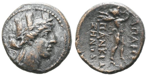 Phrygia, Apameia, c. 133-48 BC. Æ (17 mm, 3.60 g).