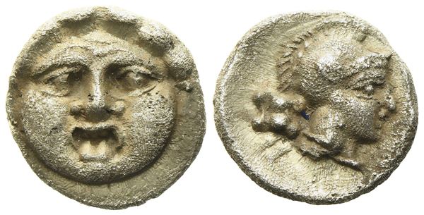 Pisidia, Selge (3rd century BC), Obol; AR (0,91 g; 9,5 mm)