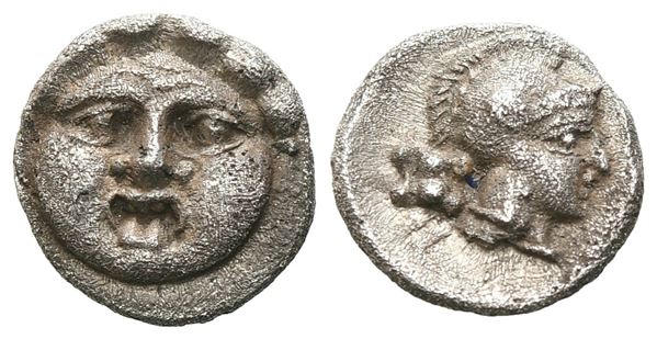 Pisidia, Selge, c. 350-300 BC. AR Obol (10 mm, 0.91 g).
