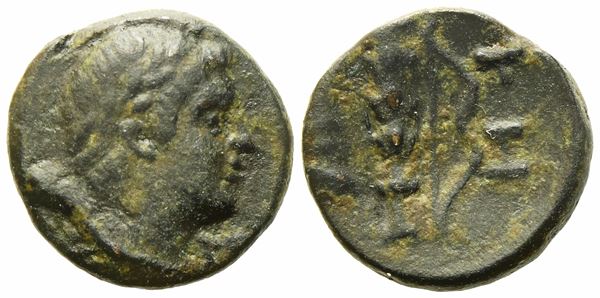 Lucania, Herakleia (c. 281-250 BC), Æ (1,11 g; 10,8 mm)