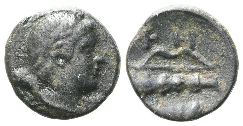 Lucania, Herakleia (C. 281-250 Bc), Æ (1,11 G; 10,8 MM)