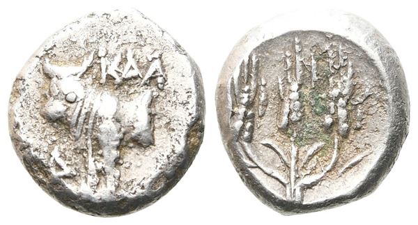 Bithynia, Kalchedon, c. 367/6-340 BC. AR Hemidrachm (11 mm, 1.86 g).