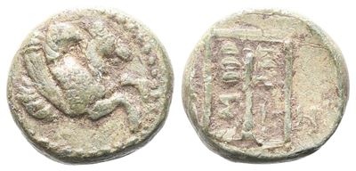 Troas, Skepsis, bronzo (Æ), c. 400-310 a.C.
