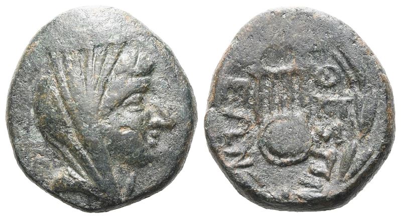 Boeotia, Thespiai, C. 210 Bc. Æ (15 MM, 3.95 G).