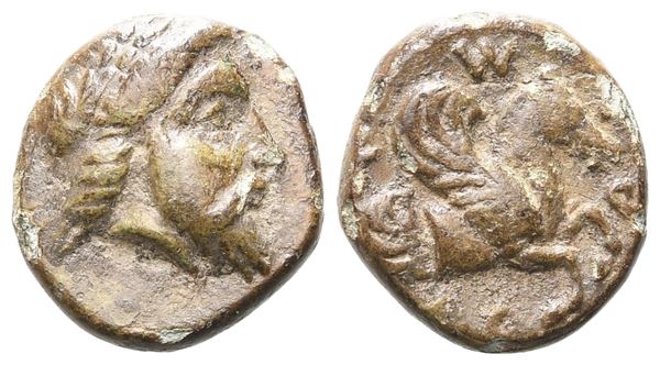 Mysia, Adramytion, c. 4th century BC. Æ (12 mm, 1.38 g).