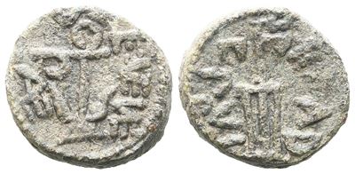 Lucania, Paestum (poseidonia) (C. 90-45 Bc), Semis; Æ (2,92 G; 13,6 MM)